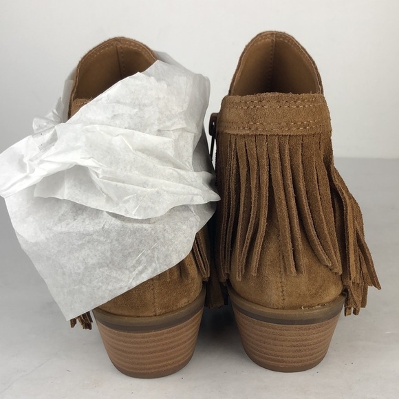 NEW Lucky Brand Freedah Chic Boho Ankle Boots 5 - Picture 7 of 11